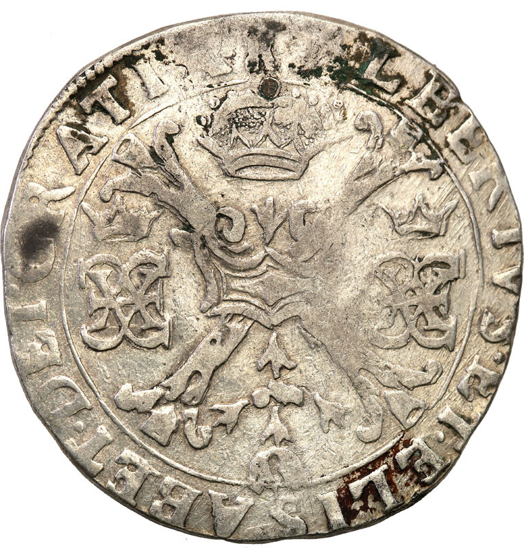 Niderlandy. Albert & Isabela (1598-1621). Patagon b.d., Tournai-Doornik